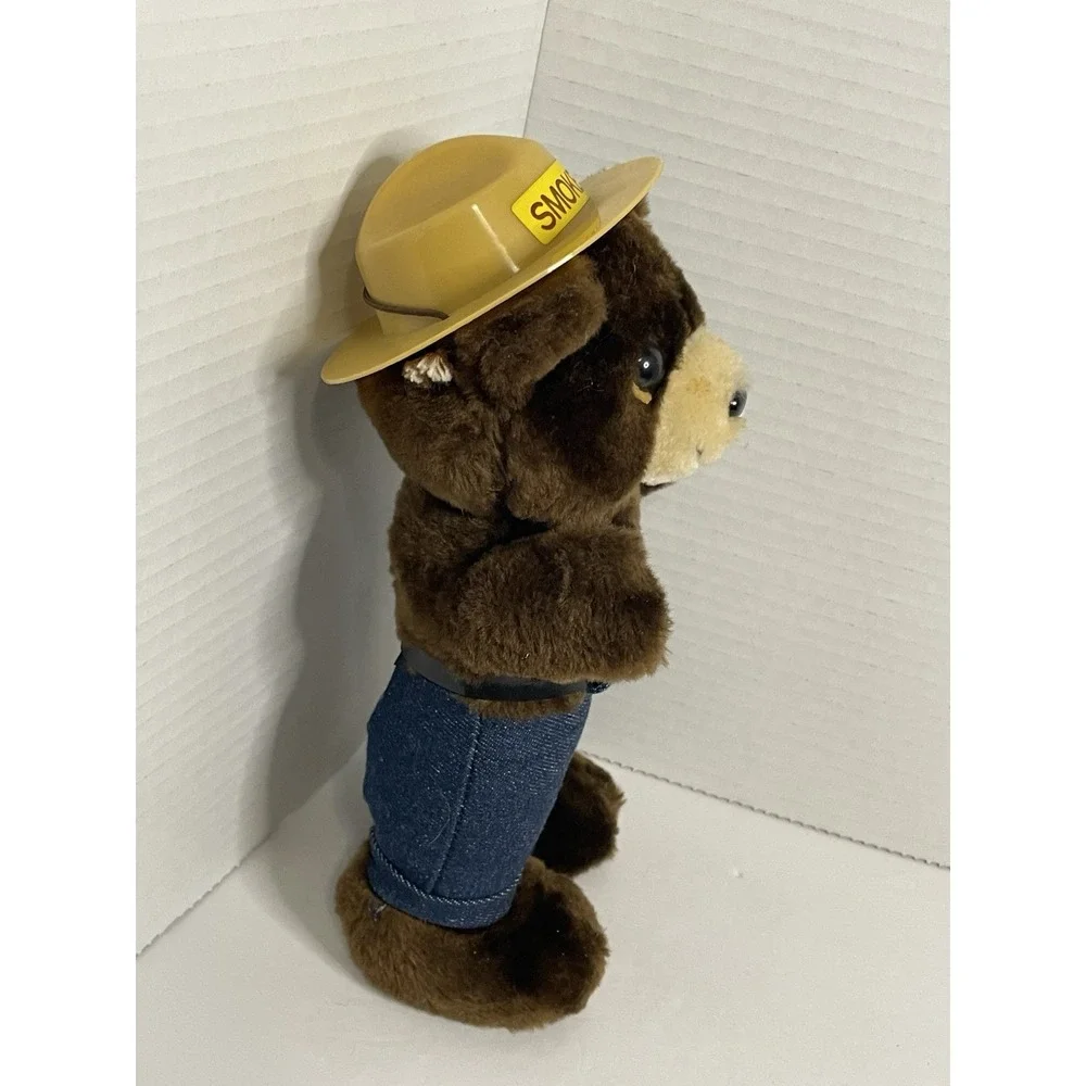 Vintage Smokey the Bear 1983 Plush Stuffed Animal R. Dakin & Company Hat